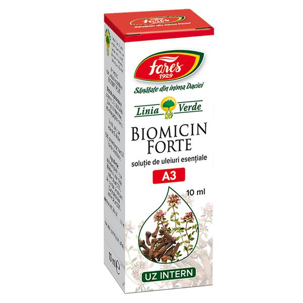 Biomicin Forte A3, Fares, 10ml - Vitax.ro