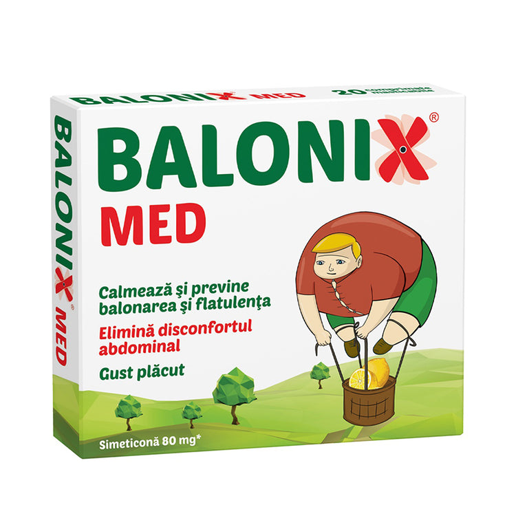 Balonix Med, Fiterman Pharma, 10 Comprimate - Vitax.ro