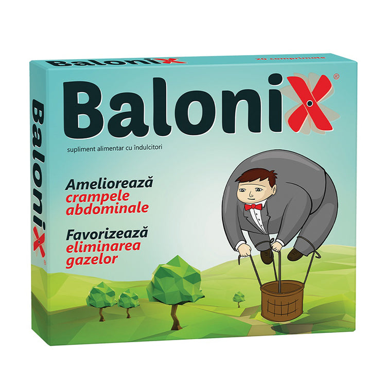 Balonix, Fiterman Pharma, 20 Comprimate - Vitax.ro