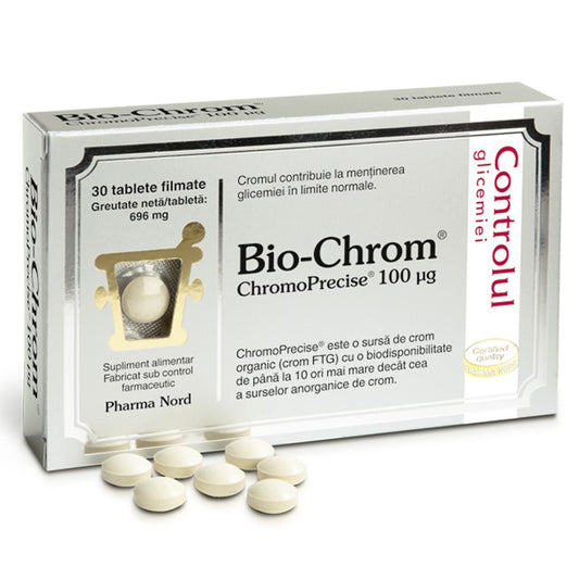 Bio-Chrom, Pharma Nord, 30 Tablete - Vitax.ro
