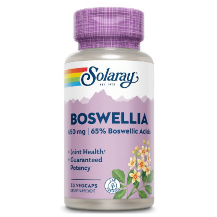 Boswellia 450mg, Solaray, 30 Capsule Vegetale - Vitax.ro