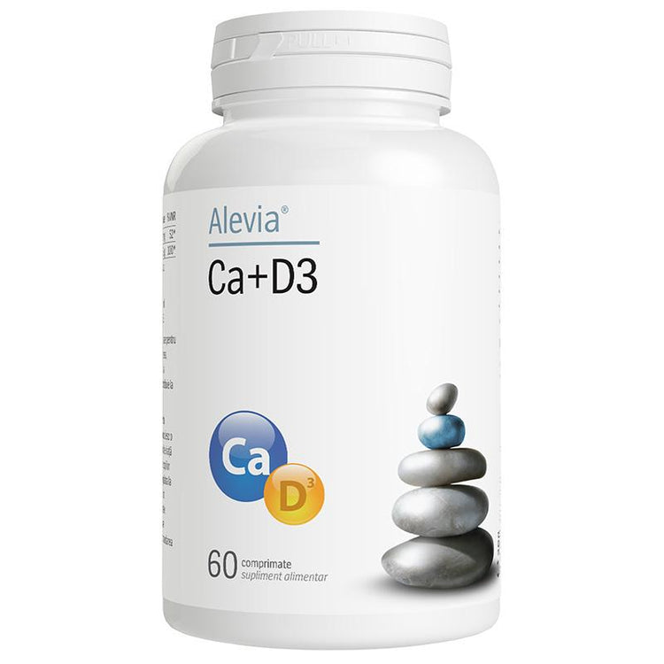 Ca+D3, Alevia, 60 Comprimate - Vitax.ro