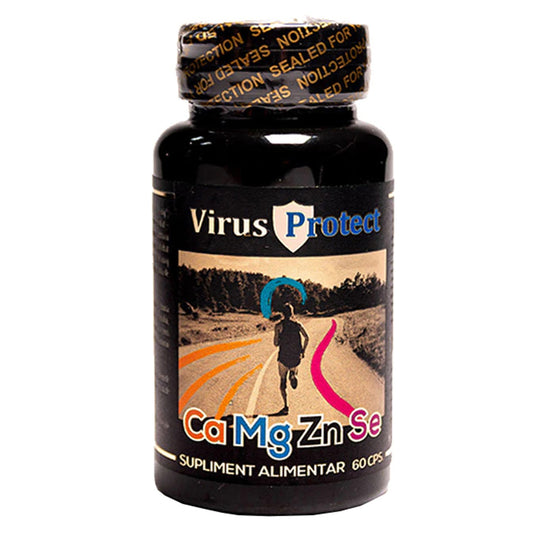 Ca Mg Zn Se, Virus Protect, 60 Capsule - Vitax.ro
