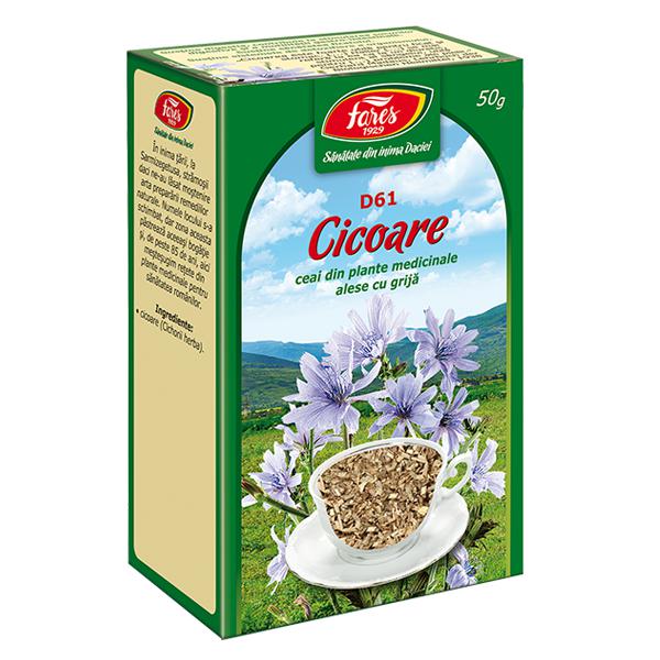 Cicoare Iarba D61, Fares, Ceai la Punga 50gr - Vitax.ro