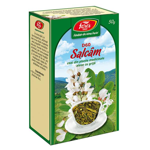 Salcam Flori D60, Fares, Ceai la Punga 50gr - Vitax.ro