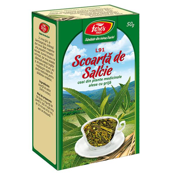 Salcie Scoarta L91, Fares, Ceai la Punga 50gr - Vitax.ro