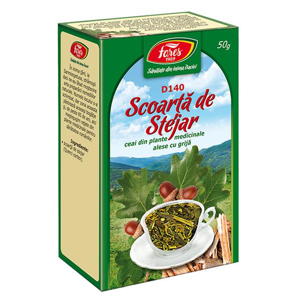 Stejar Scoarta D140, Fares, Ceai la Punga 50gr - Vitax.ro