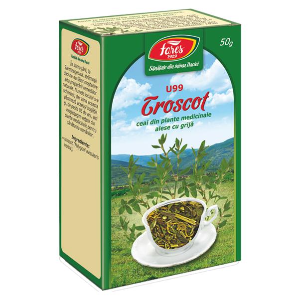 Troscot Iarba U99, Fares, Ceai la Punga 50gr - Vitax.ro
