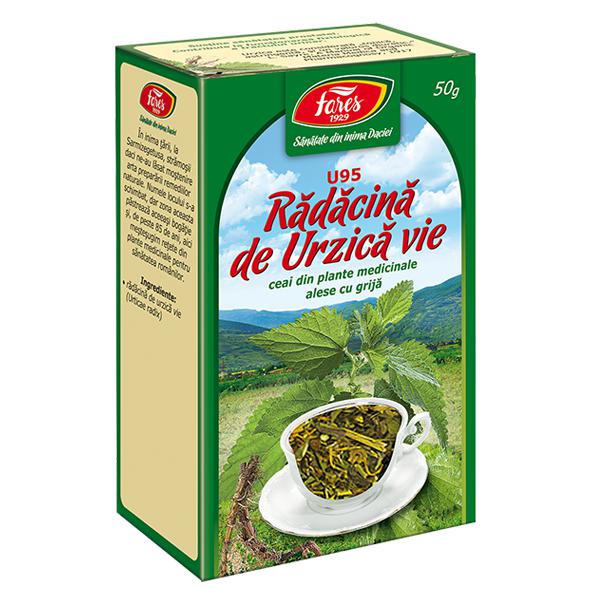 Urzica Vie Radacina U95, Fares, Ceai la Punga 50gr - Vitax.ro