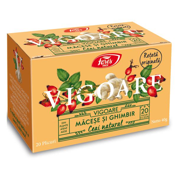 Vigoare, Fares, Ceai 20 Pliculete - Vitax.ro