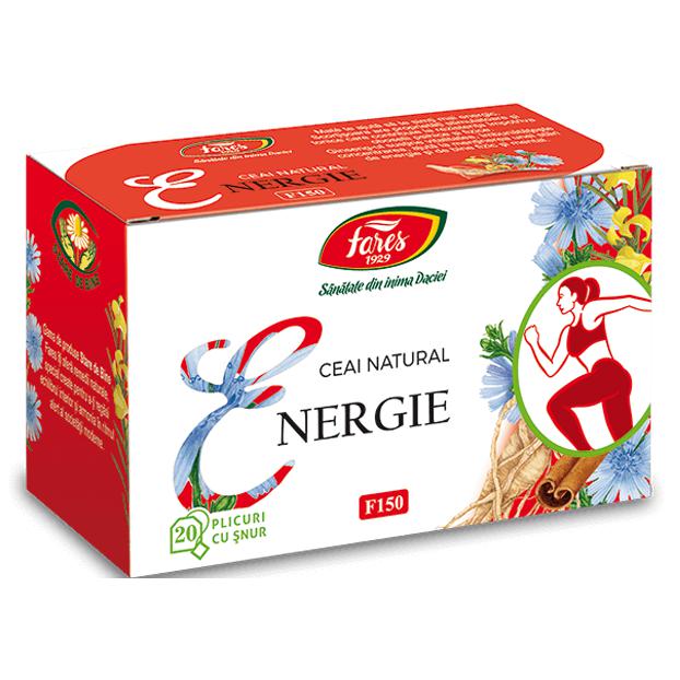 Ceai Energie F150, Fares, 20 Pliculete - Vitax.ro