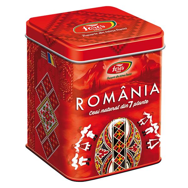Ceai Suvenir Romania Rosu, Fares - Vitax.ro