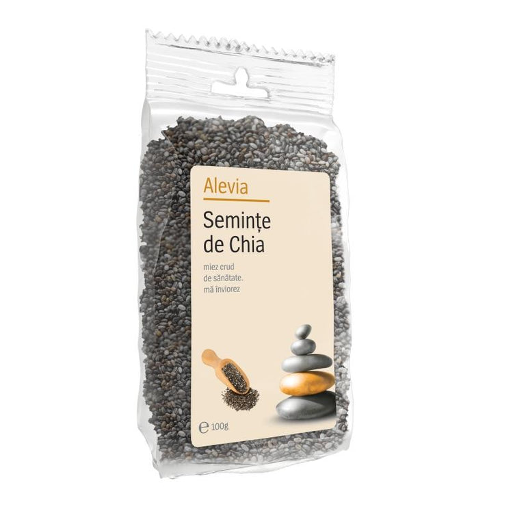 Seminte de Chia, Alevia, 100g - Vitax.ro