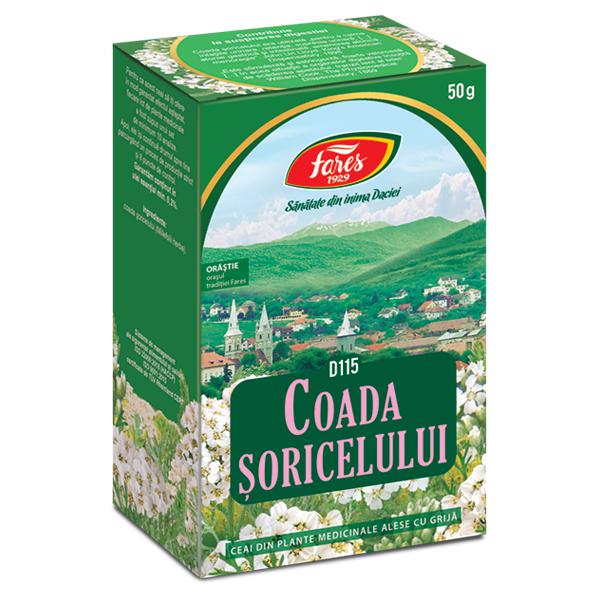Coada Soricelului Iarba D115, Fares, Ceai la Punga 50gr - Vitax.ro