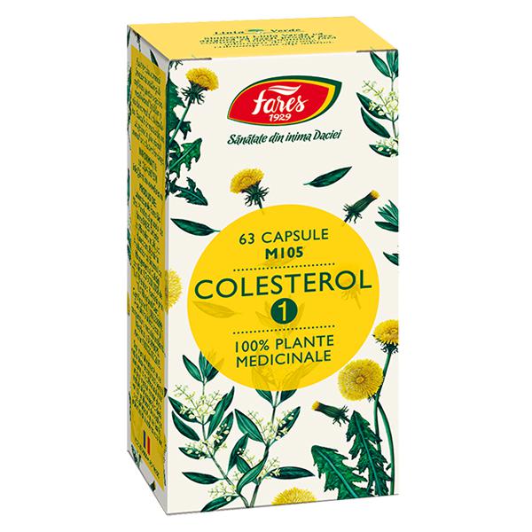 Colesterol 1 M105, Fares, 63 Capsule - Vitax.ro