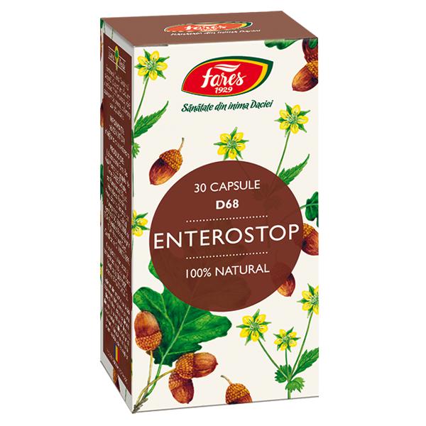 Enterostop D68, Fares, 30 Capsule - Vitax.ro