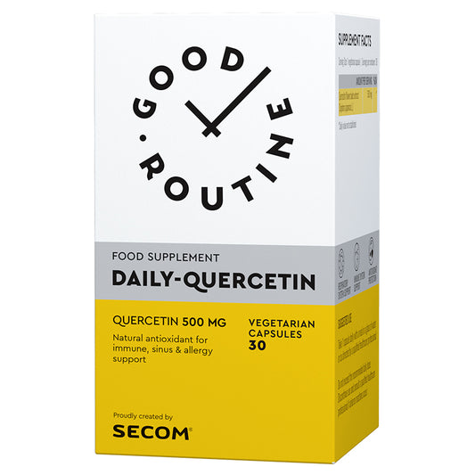 Daily-Quercetin 500 Mg, Good Routine, 30 Capsule Vegetale - Vitax.ro