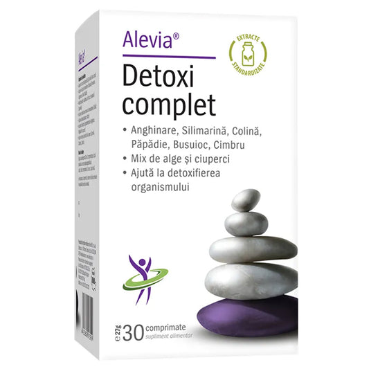 Detoxi Complet, Alevia, 30 Comprimate - Vitax.ro