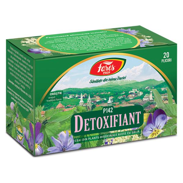 Detoxifiant P142, Fares, 20 Pliculete - Vitax.ro