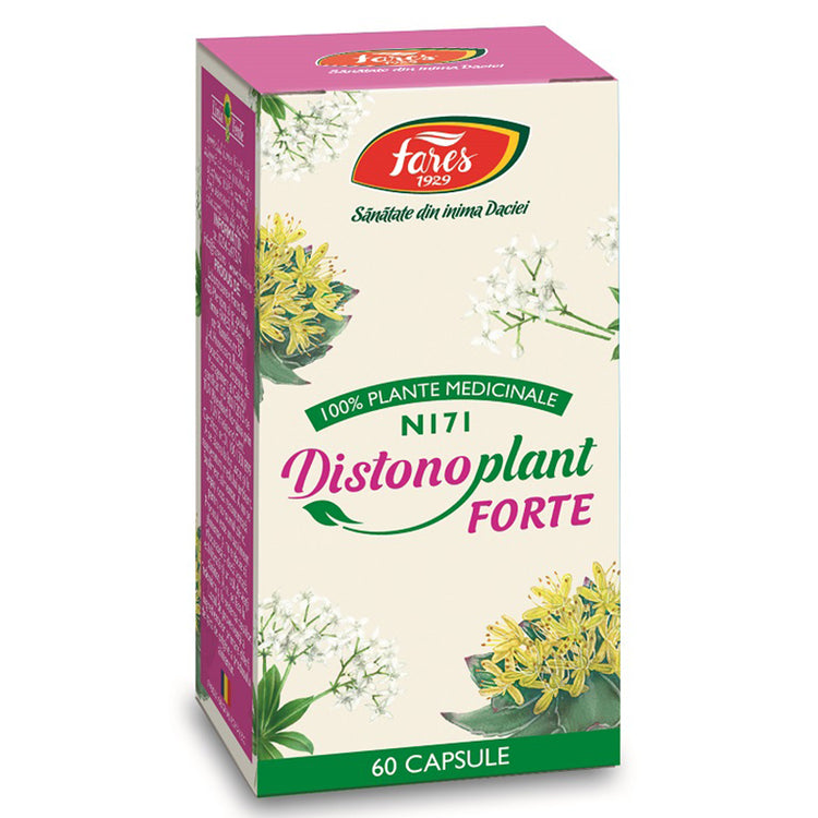 Distonoplant Forte N171, Fares, 60 Capsule - Vitax.ro