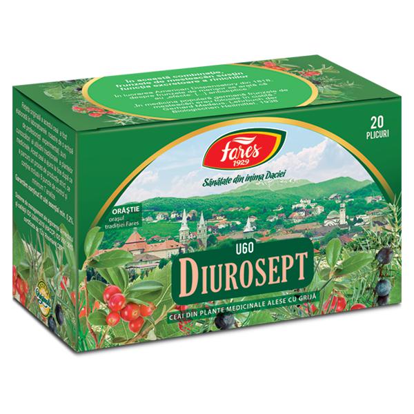 Diurosept U60, Fares, 20 Pliculete - Vitax.ro