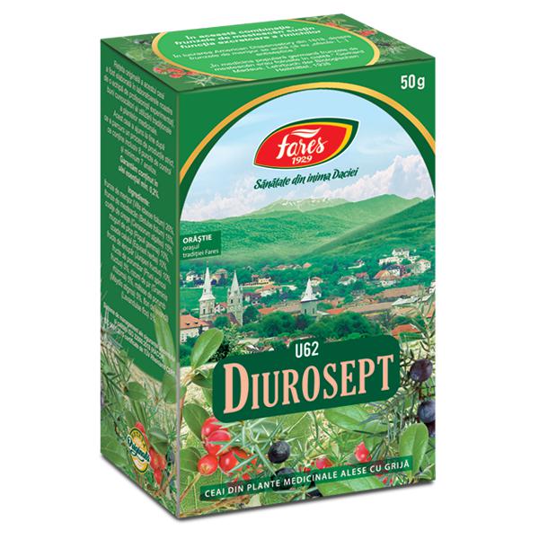 Diurosept U62, Fares, Ceai la Punga 50gr - Vitax.ro