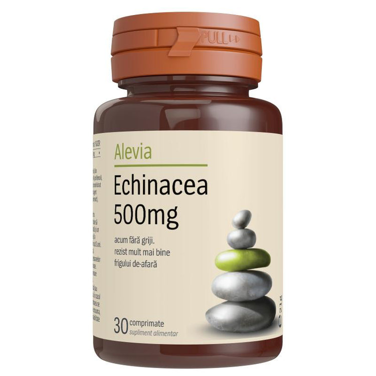 Echinacea 500mg, Alevia, 30 Comprimate - Vitax.ro