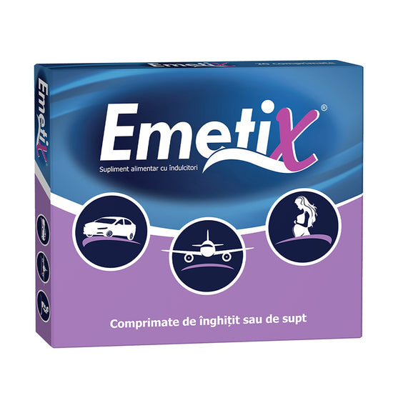 Emetix, Fiterman Pharma, 20 Comprimate - Vitax.ro
