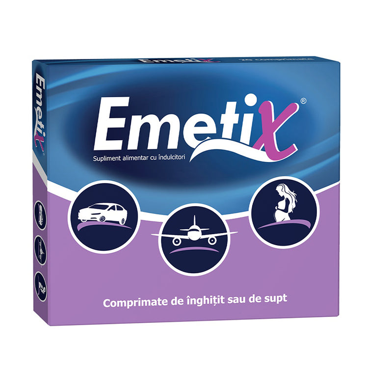 Emetix, Fiterman Pharma, 20 Comprimate - Vitax.ro