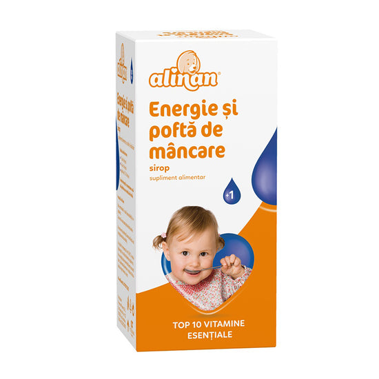 Energie Si Pofta De Mancare Sirop Alinan, Fiterman Pharma, 150ml - Vitax.ro