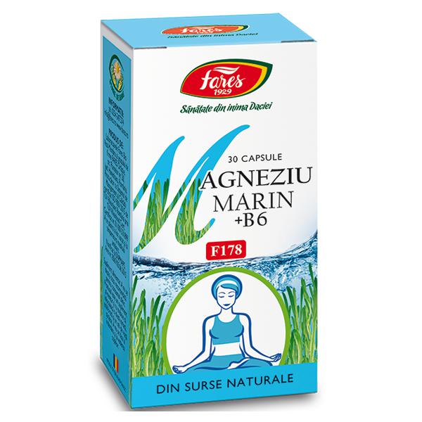 Magneziu + B6 F178, Fares, 30 Capsule - Vitax.ro