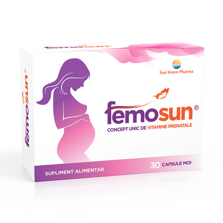 Femosun, Sun Wave Pharma, 30 Capsule - Vitax.ro