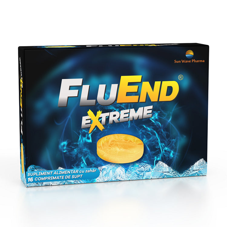 Fluend Extreme Efect Extrem, Sun Wave Pharma, 16 Comprimate - Vitax.ro