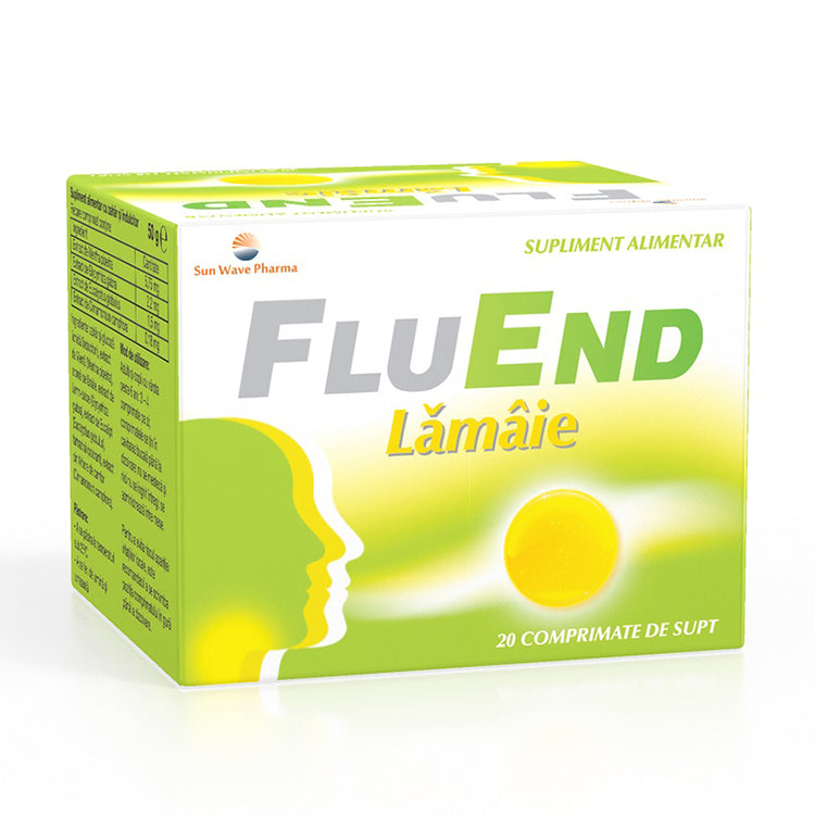 Fluend Lamaie, Sun Wave Pharma, 20 Comprimate De Supt - Vitax.ro
