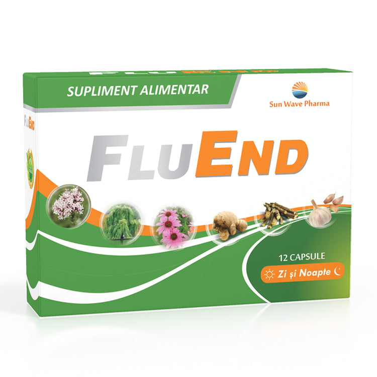 Fluend, Sun Wave Pharma, 12 Capsule - Vitax.ro