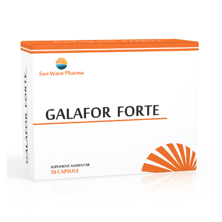 Galafor Forte, Sun Wave Pharma, 30 Capsule - Vitax.ro