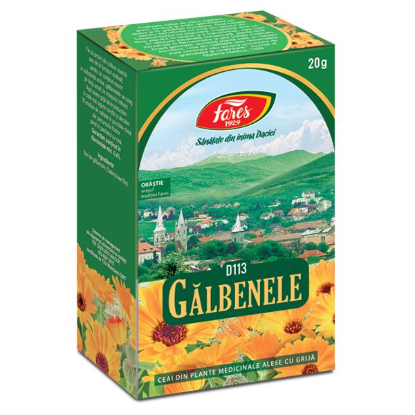Galbenele Flori D113, Fares, Ceai la Punga 50gr - Vitax.ro