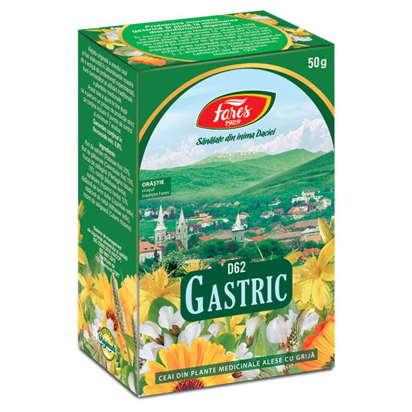 Gastric D62, Fares, Ceai la Punga 50gr - Vitax.ro