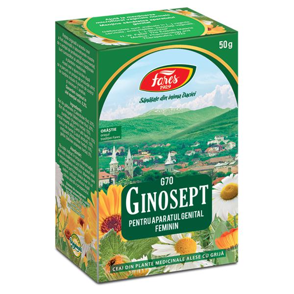 Ginosept G70, Fares, Ceai la Punga 50gr - Vitax.ro