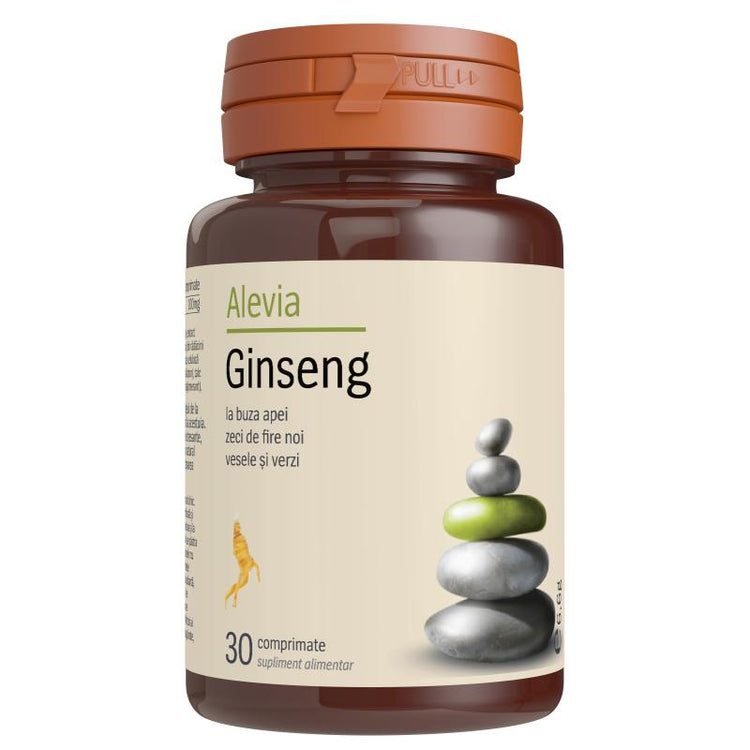 Ginseng, Alevia, 30 Comprimate - Vitax.ro