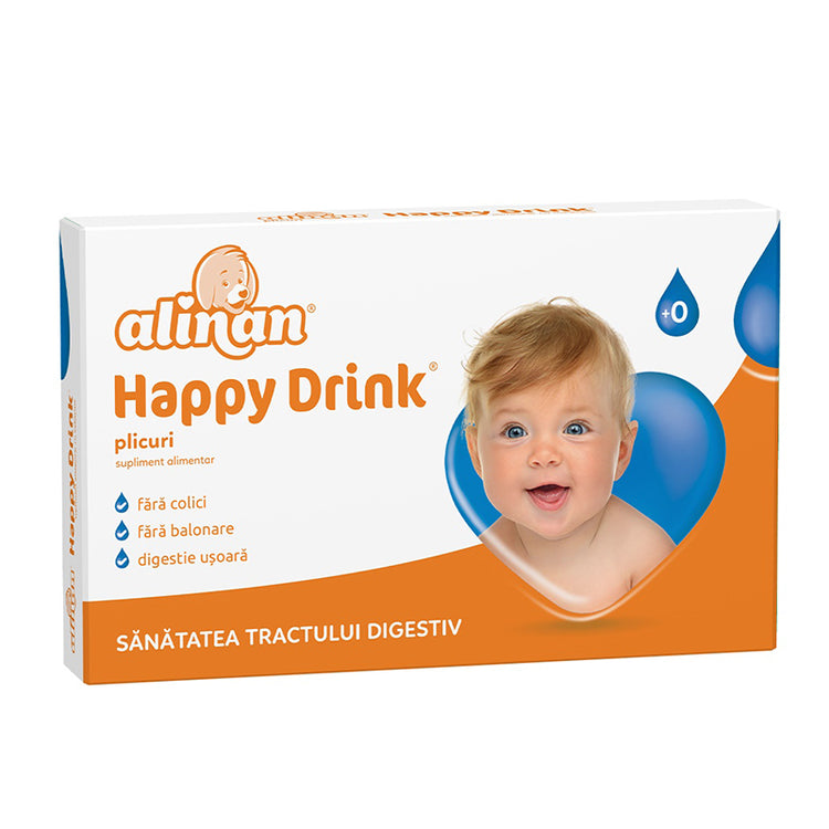 Happy Drink Alinan, Fiterman Pharma, 12 Plicuri - Vitax.ro