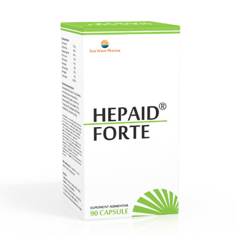 Hepaid Forte, Sun Wave Pharma, 90 Capsule - Vitax.ro