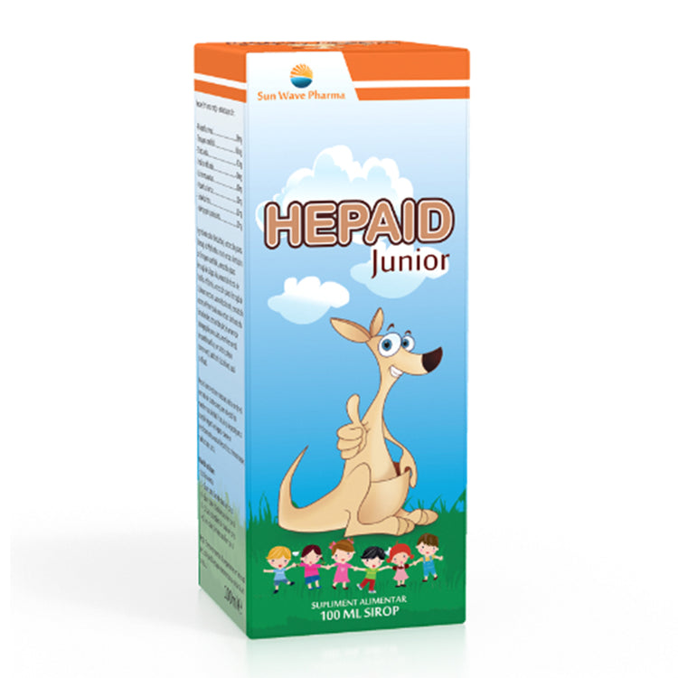 Hepaid Junior, Sun Wave Pharma, 100ml - Vitax.ro