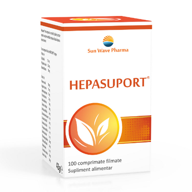 Hepasuport, Sun Wave Pharma, 100 Comprimate - Vitax.ro