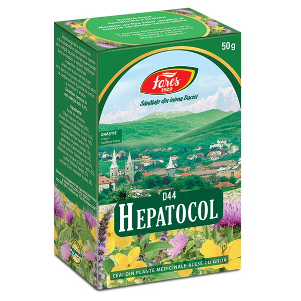 Hepatocol D44, Fares, Ceai la Punga 50gr - Vitax.ro