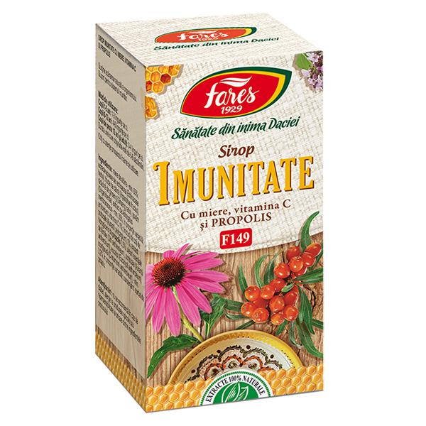 Imunitate cu Miere si Propolis F149, Fares, Sirop 100ml - Vitax.ro