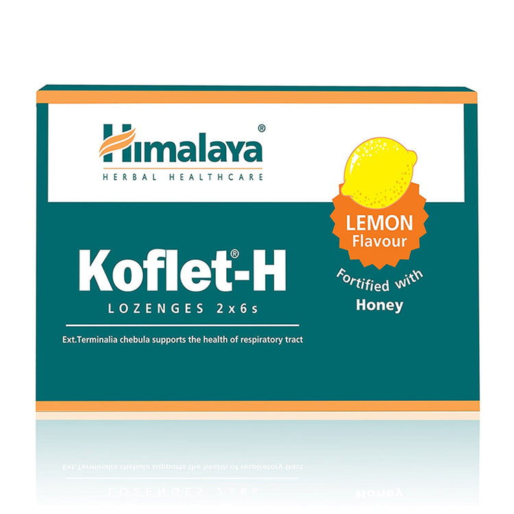 Koflet Pastile Lamaie, Himalaya Herbal, 12 Bucati - Vitax.ro
