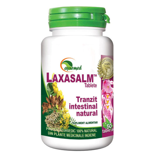 Laxasalm, Ayurmed, 50 Tablete - Vitax.ro