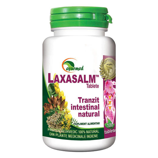 Laxasalm, Ayurmed, 100 Tablete - Vitax.ro