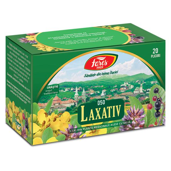 Laxativ D50, Fares, 20 Pliculete - Vitax.ro